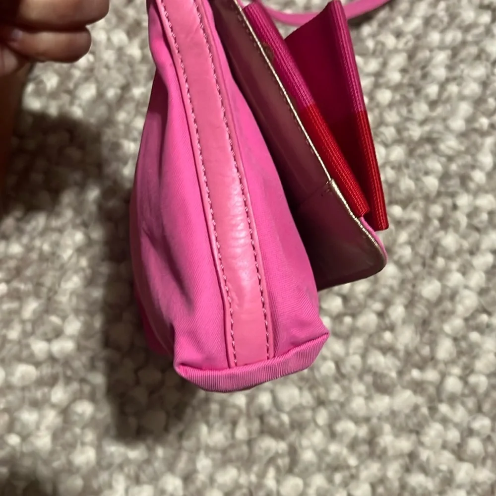 Kate Spade Pink and Red Bow Shoulder Bag - Picture 5 of 12
